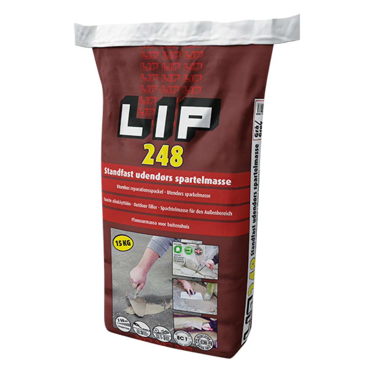 15 kg Lip 248 Stanfast spartelmasse