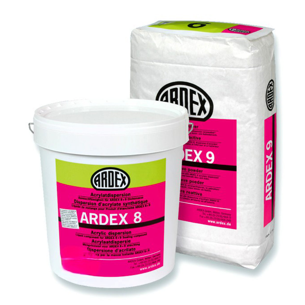 5 kg Ardex 8 og 9 vådrumskit LW